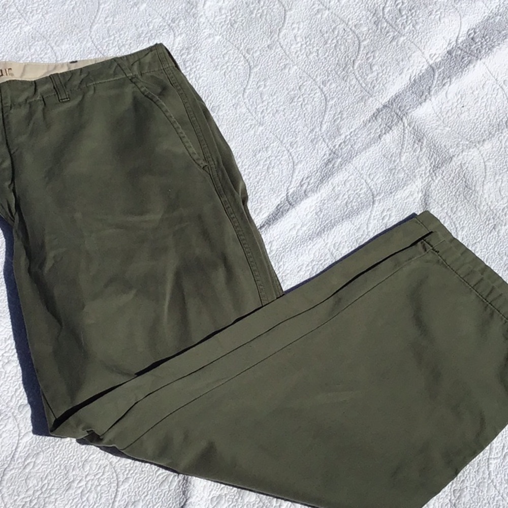 Barbour Olive Green Pant 42 Long NWOT